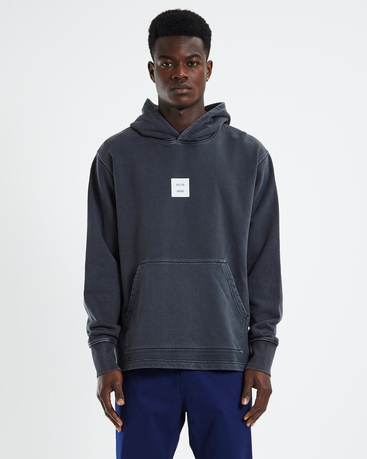 Samo Repair Logo Hood - Black