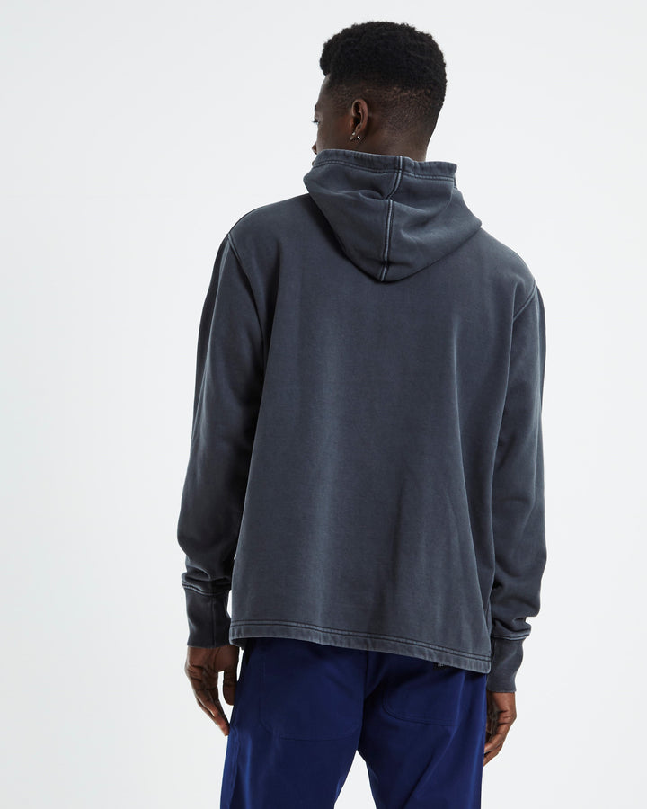 Samo Repair Logo Hood - Black