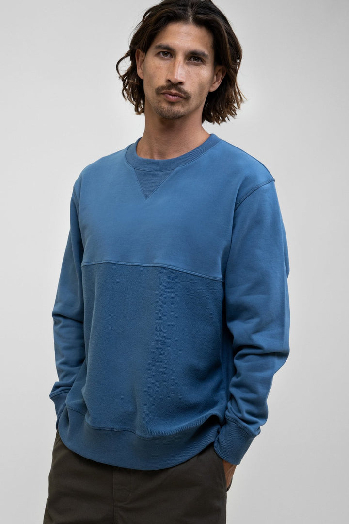 Terry Block Crew - Slate