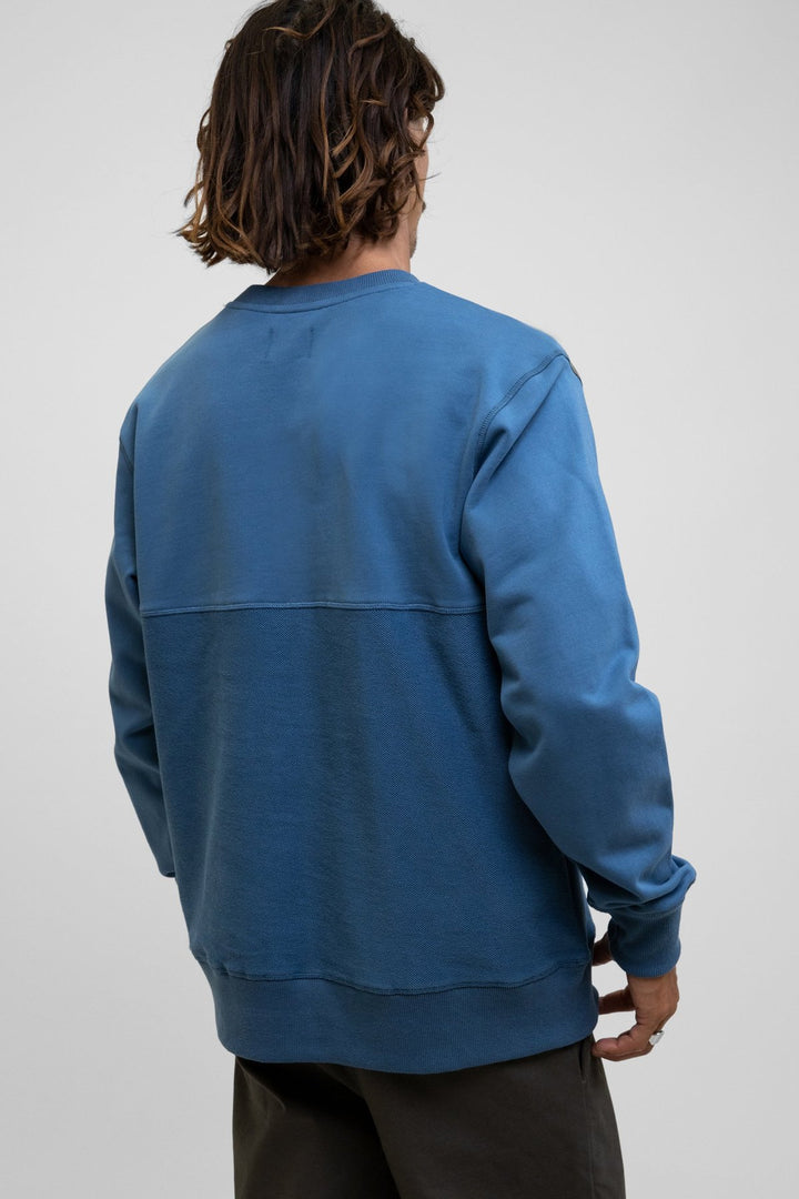 Terry Block Crew - Slate