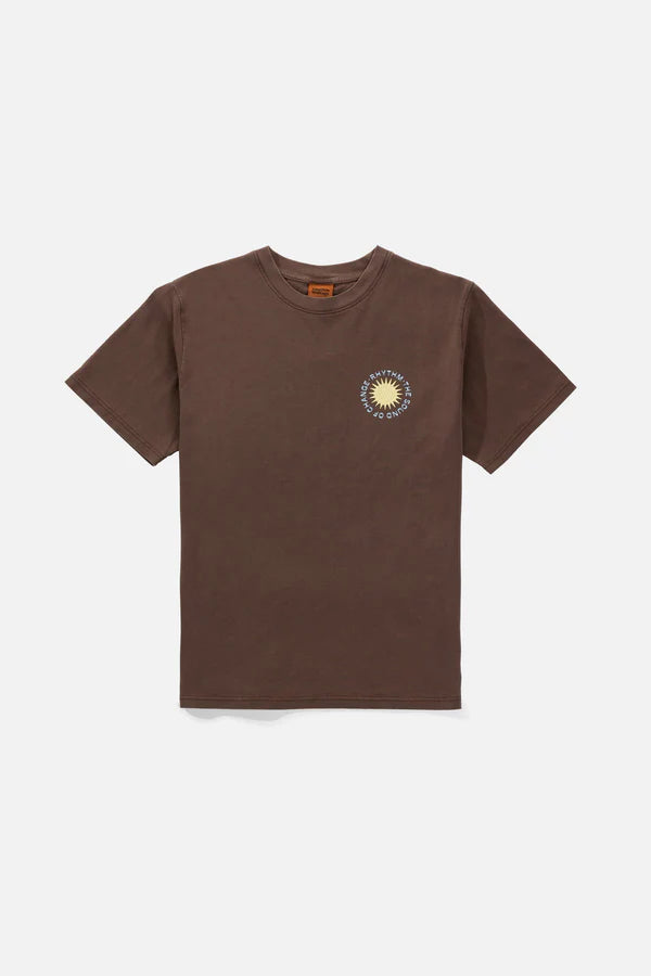 Seared Vintage Short Sleeve T-Shirt - Chocolate