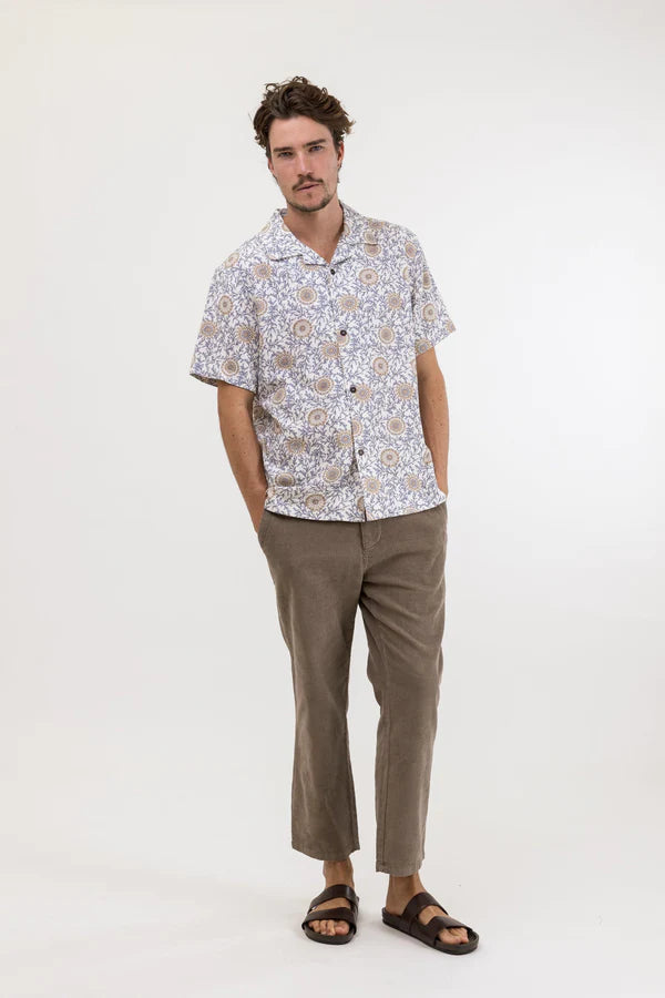 Paloma Short Sleeve Shirt - Natural