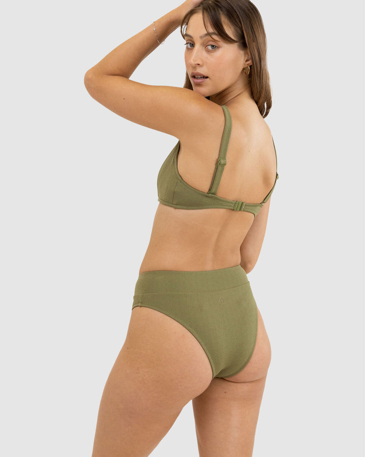 Avoca Support Tall Tri Top - Olive
