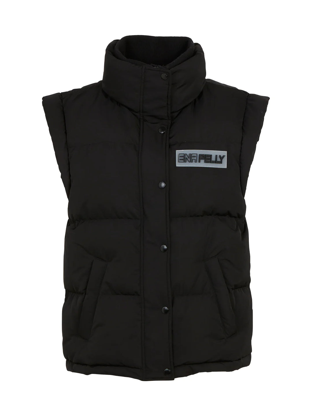 Heidi Puffer Vest- Black