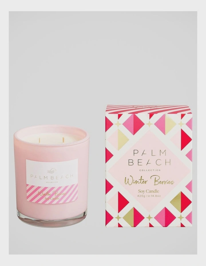 Palm Beach 420g Standard Candle - Winter Berries