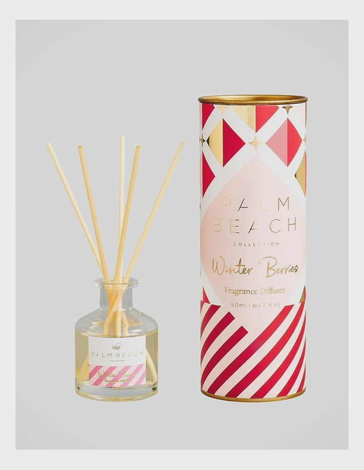 Palm Beach 50ml Mini Diffuser - Winter Berries
