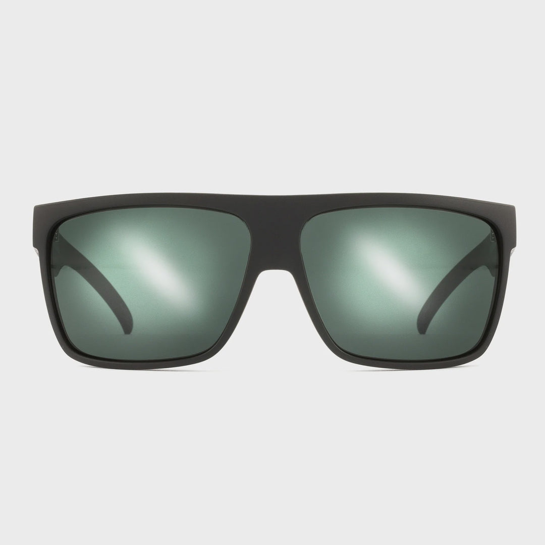 Otis Young Blood Sport Sunglasses - Matte Black/Flash Mirror Grey Polarised