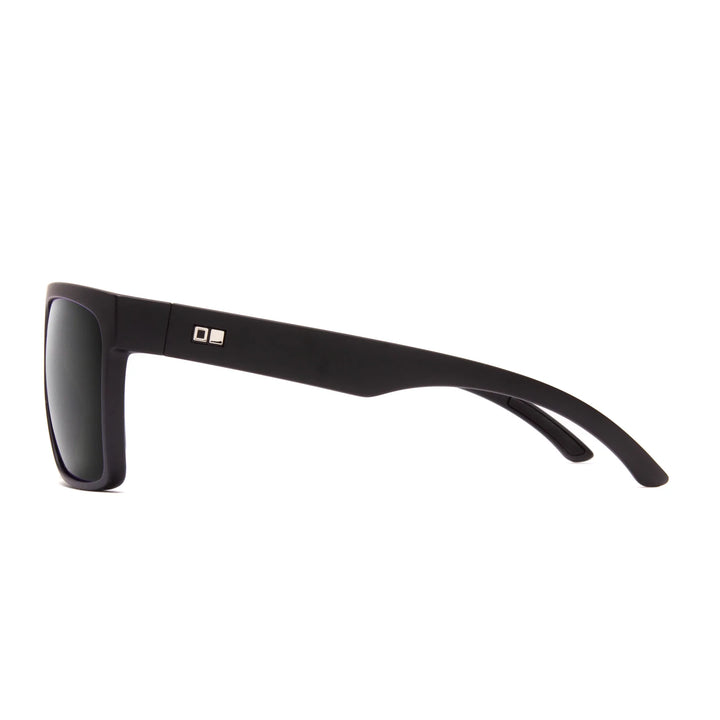 Otis Young Blood Sport Sunglasses - Matte Black/Flash Mirror Grey Polarised