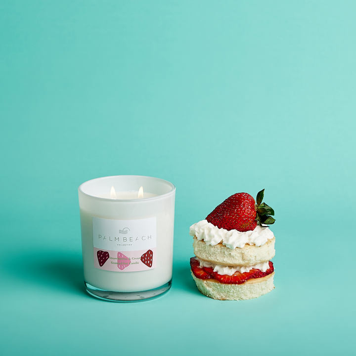 Palm Beach Limited Edition Standard Candle 420g - Strawberries & Cream