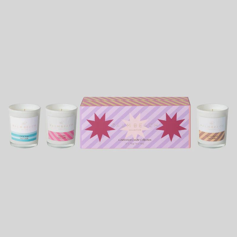 Celebration Candle Collection Trio
