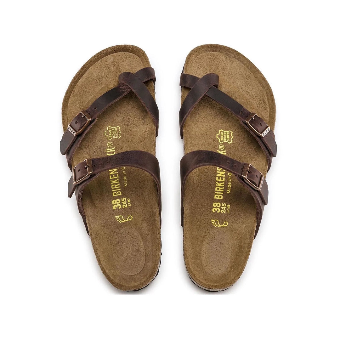 Birkenstock Mayari Habana Oiled Leather Narrow