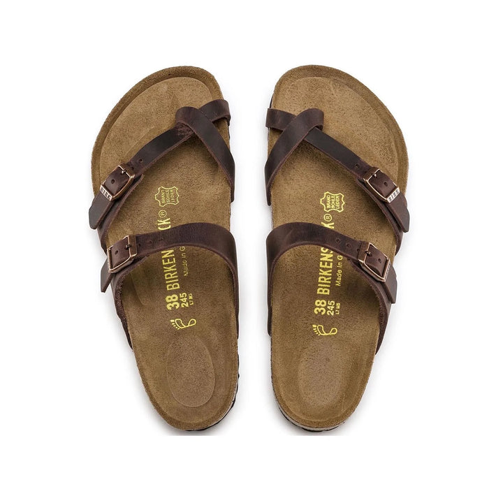 Birkenstock Mayari Habana Oiled Leather Narrow