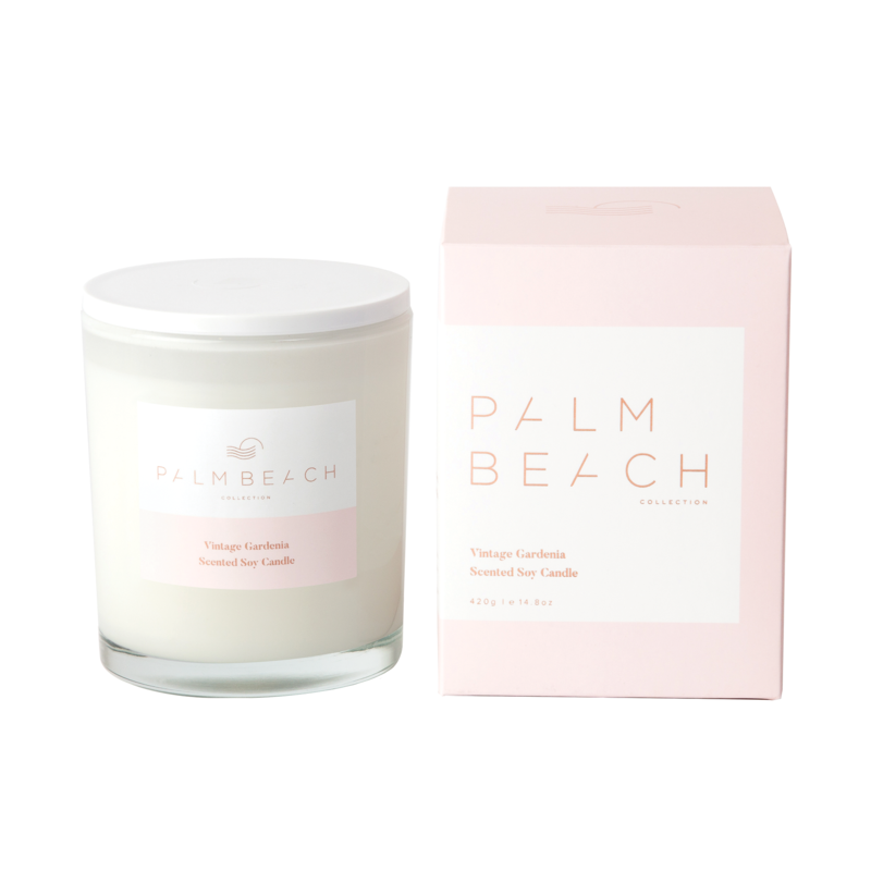 Palm Beach Collection 420g Standard Candle - Vintage Gardenia