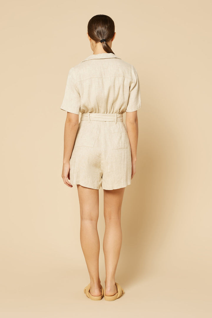 Blair Romper - Oat
