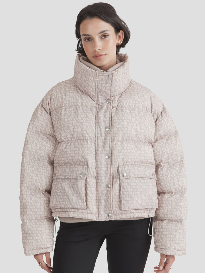 Rumer Printed Puffer- Ena Print