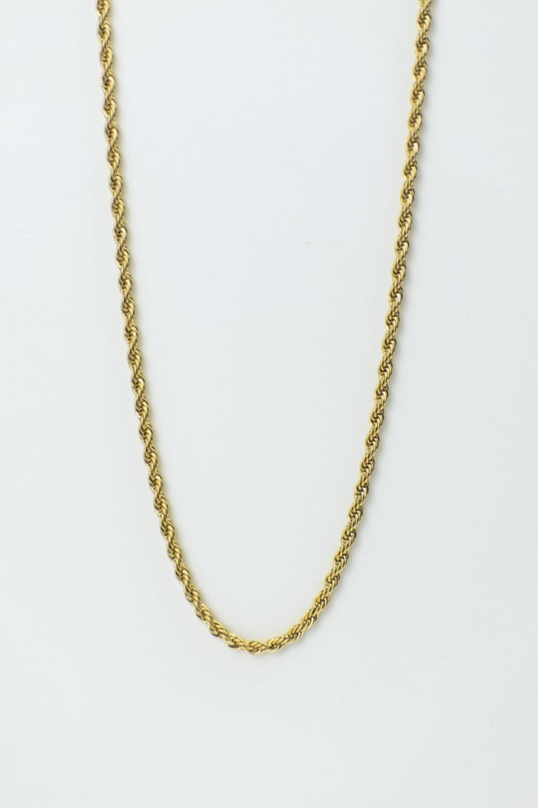 Avice Twisted Chain Necklace- Gold
