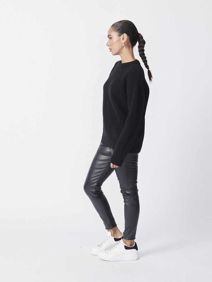 Mohair Blend Knit - Black