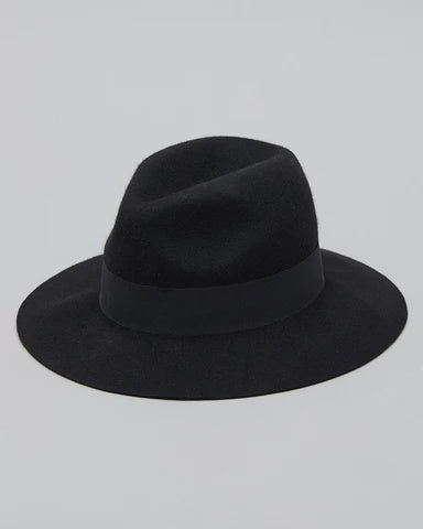 Fields Fedora Hat- Black