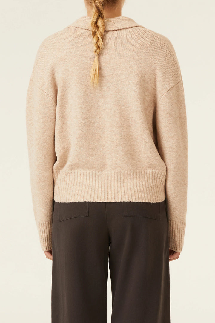 Kinsley Rugby Knit - Sand
