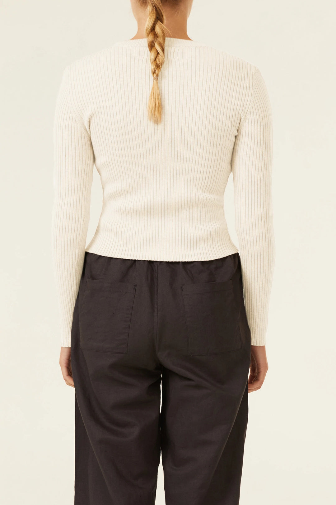 Nude Classic Knit - Snow Marle