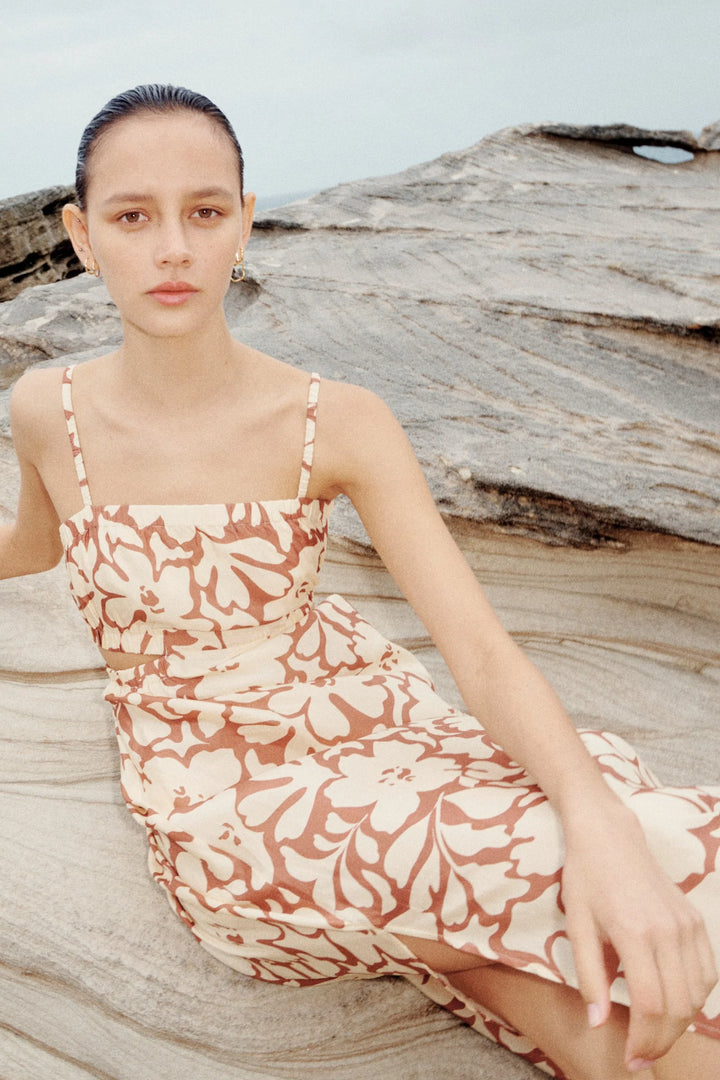 Terra Maxi Dress- Flores