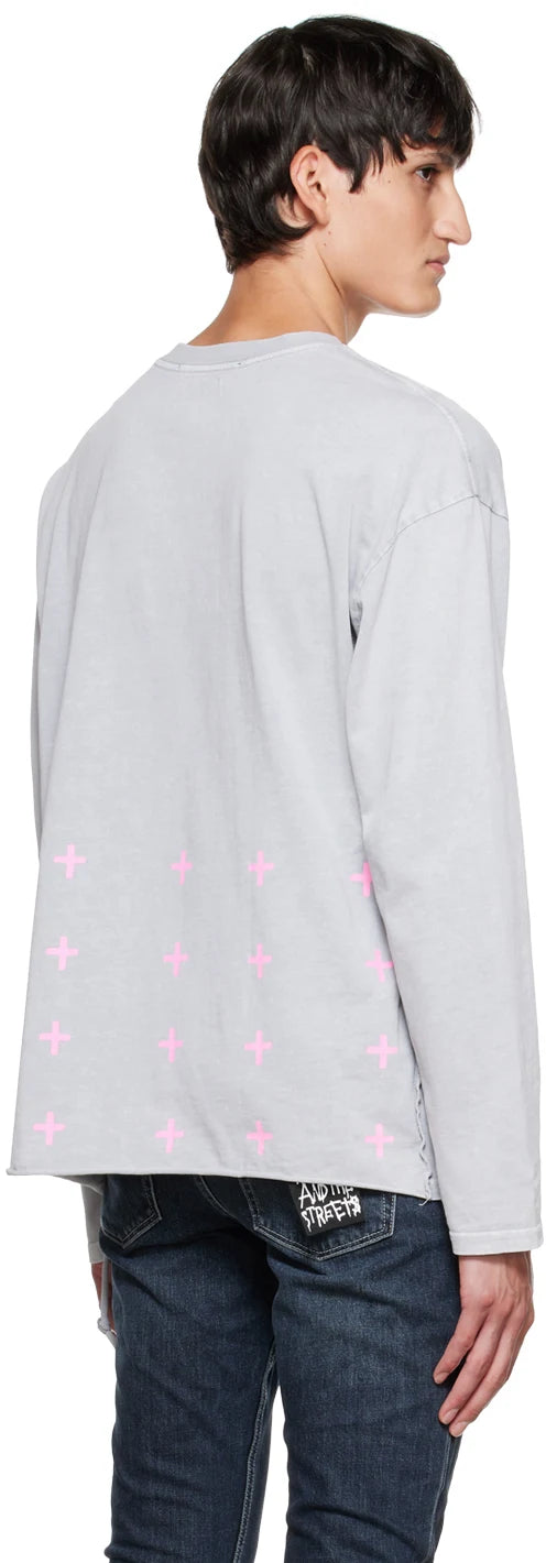 Sott Biggie Long Sleeve Tee - Grey/Marble