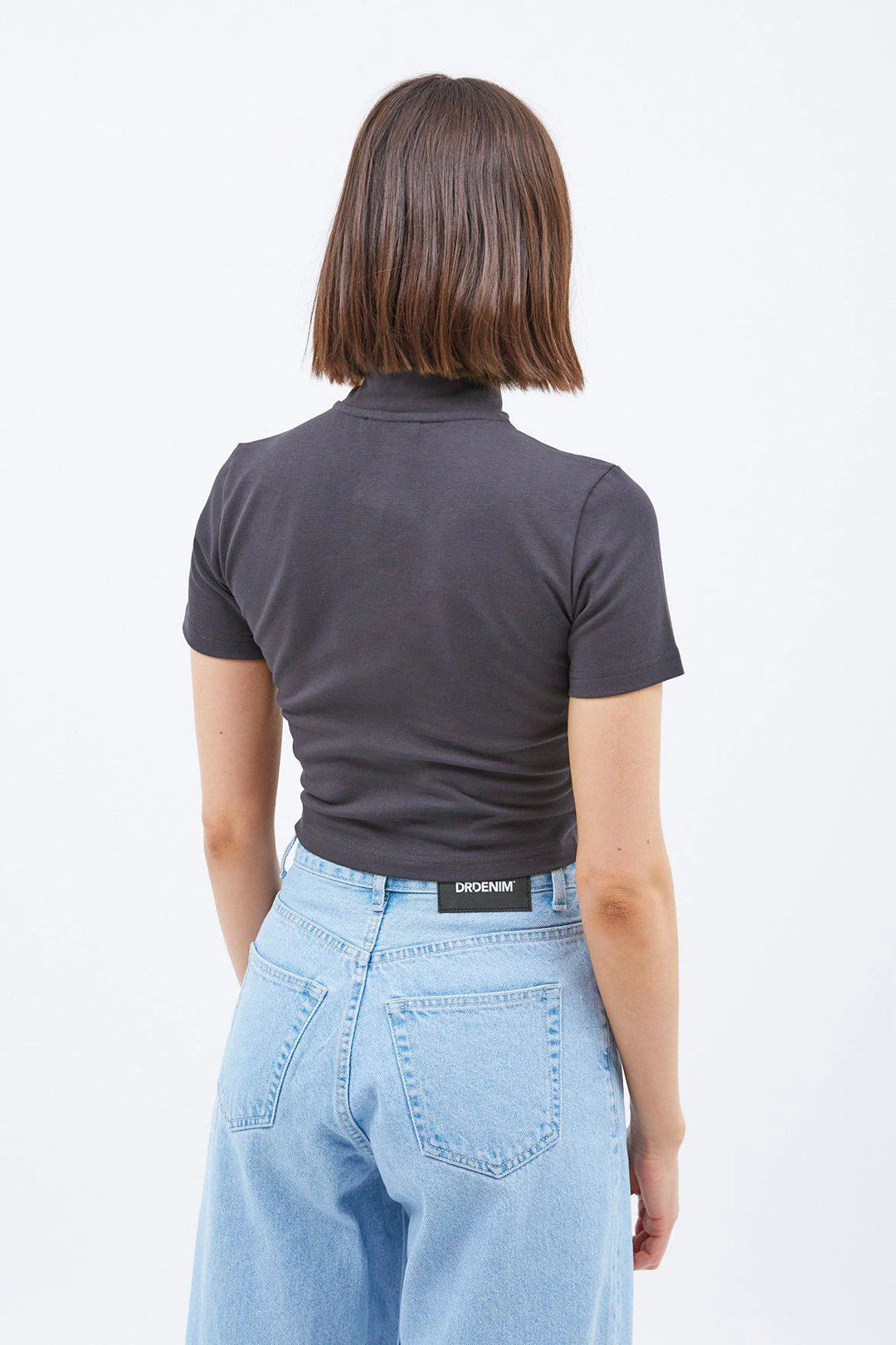 Nina Zip Top - Graphite