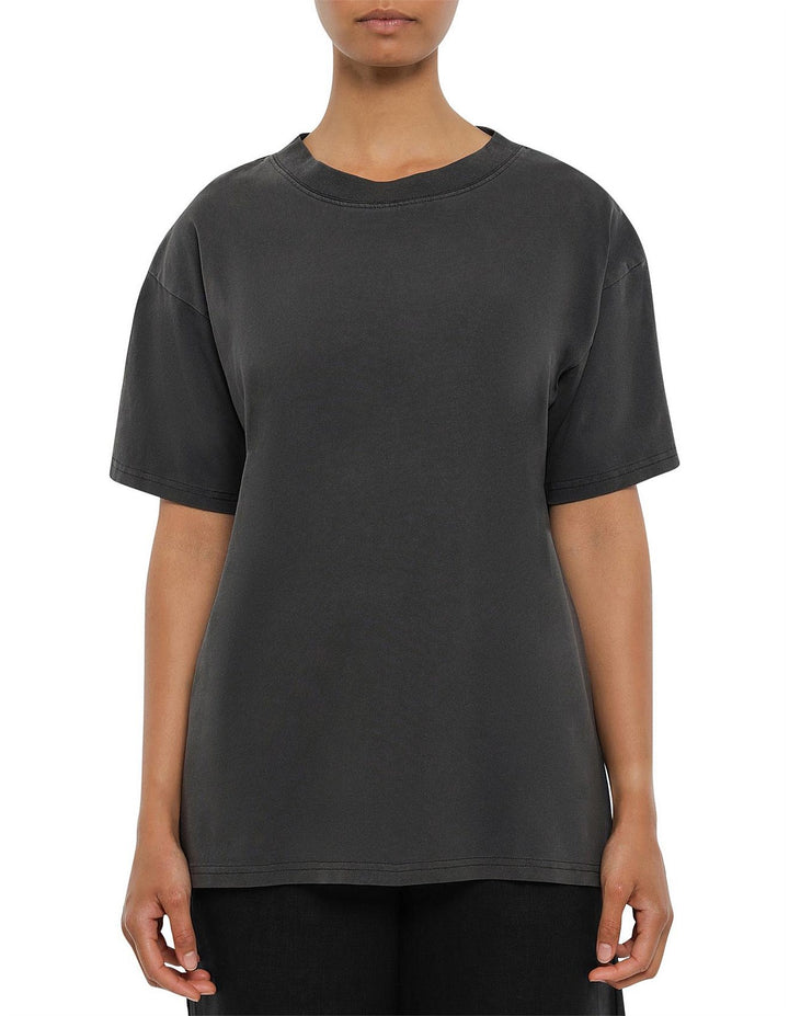 Nude Lucy Organic Boyfriend Tee - Coal