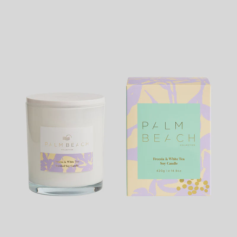 420g Standard Candle Limited Edition - Freesia & White Tea