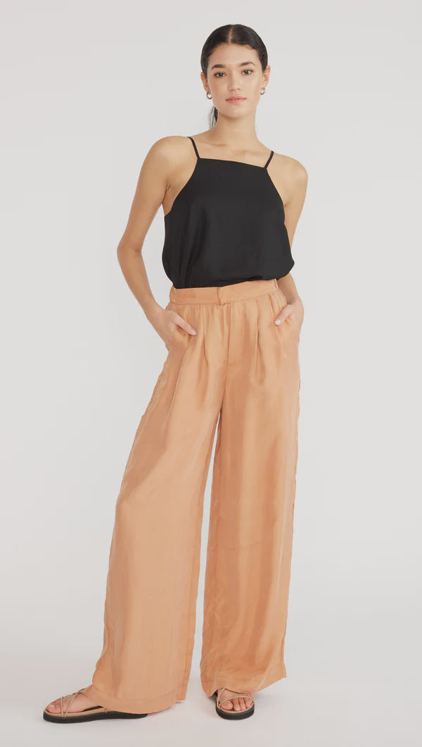 Gaia Cupro Pants - Golden