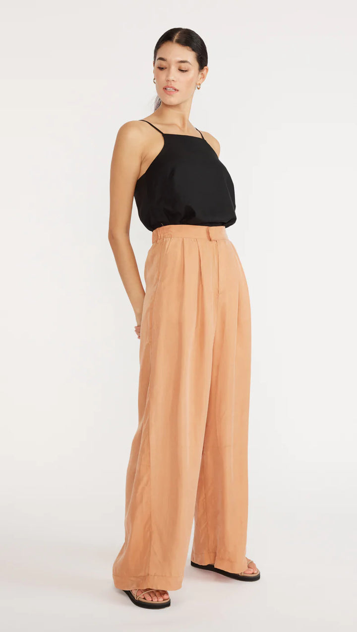 Gaia Cupro Pants - Golden