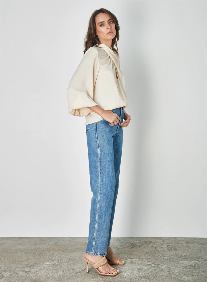 Francie Blouse - Oyster