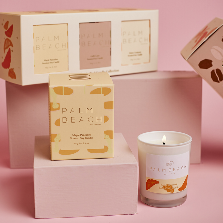 Palm Beach Breakfast In Bed Trio Candle Collection
