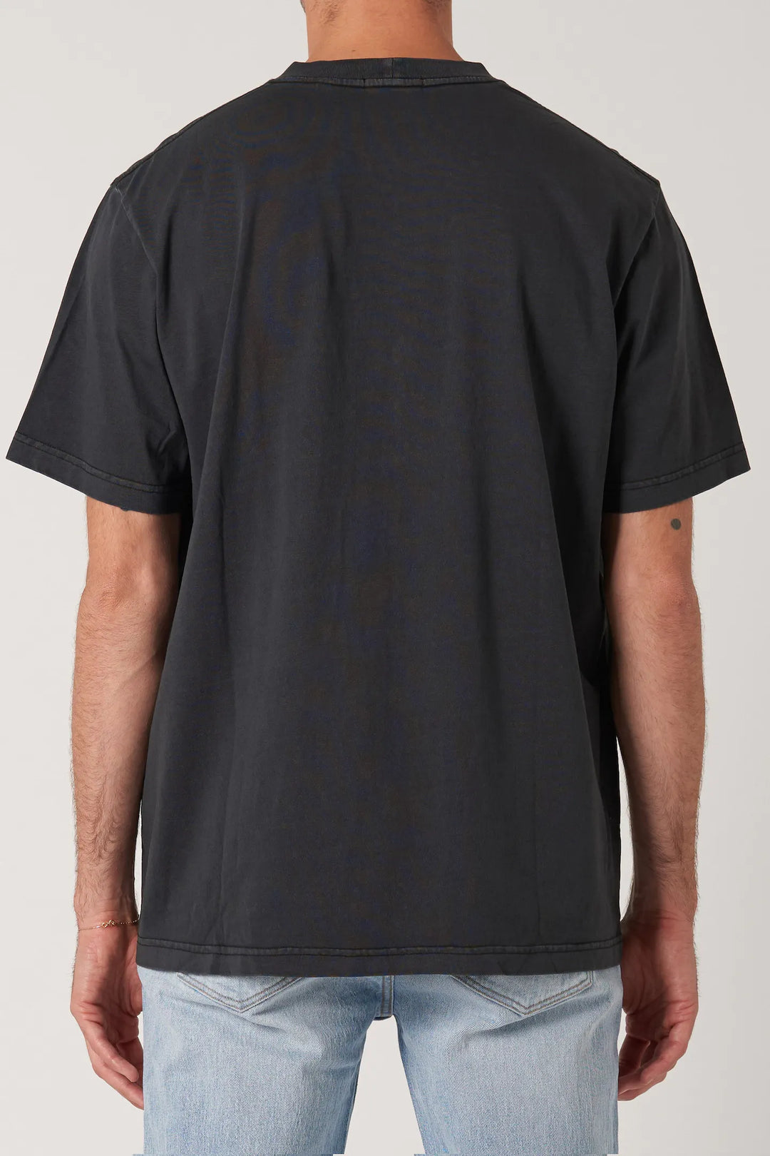 Samo Embroidery Tee - Black