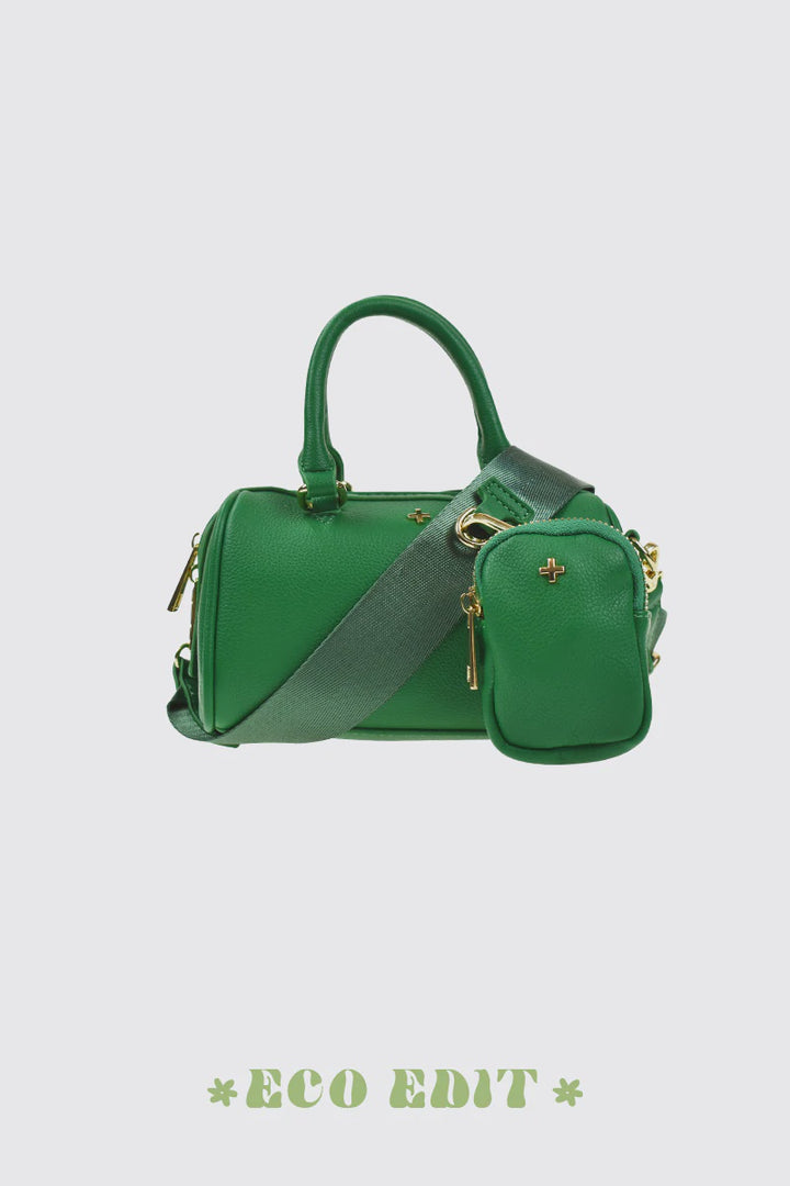 Bounty Mini Bowling Bag With Secrets Pouch - Grass Green Pebble/Gold