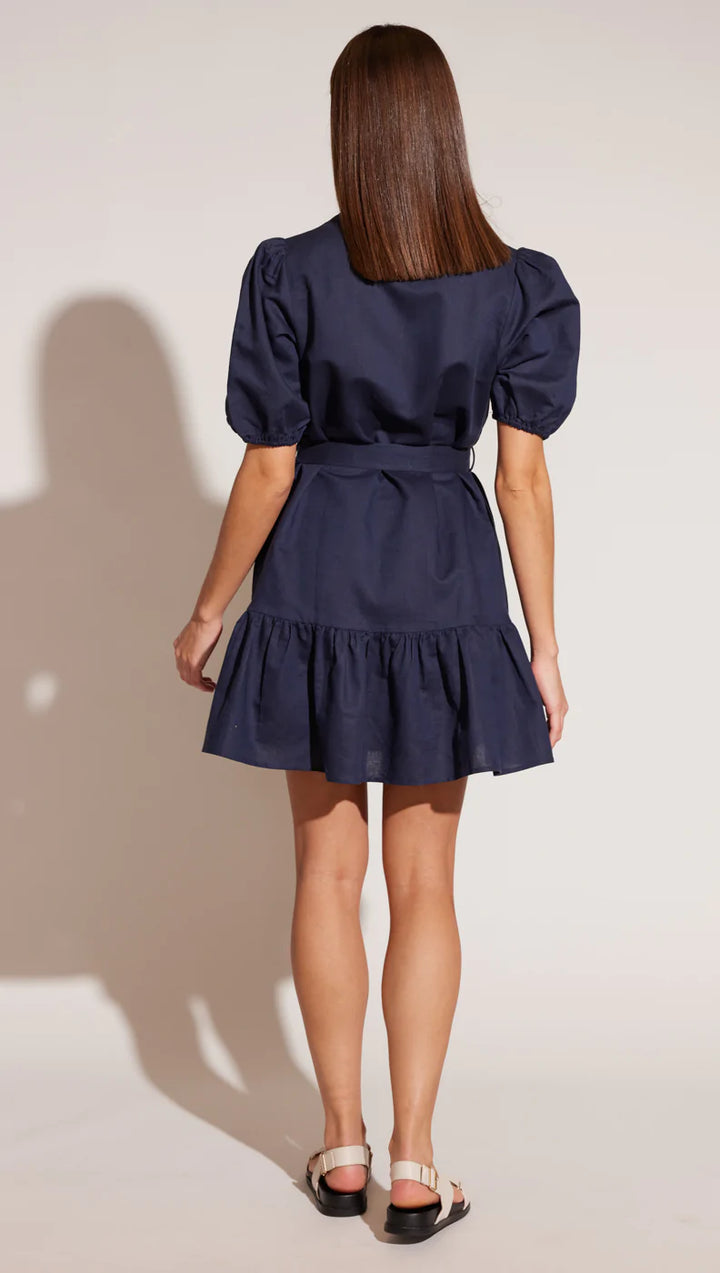 Isola Mini Dress - Navy