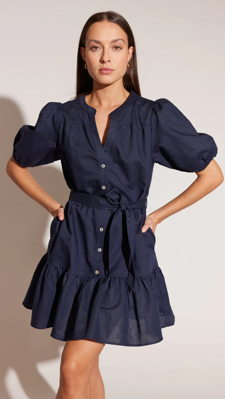 Isola Mini Dress - Navy