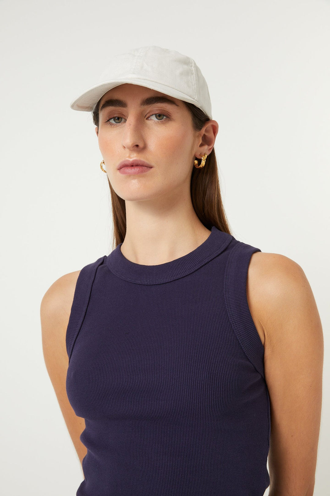 Jonesy Singlet - True Navy