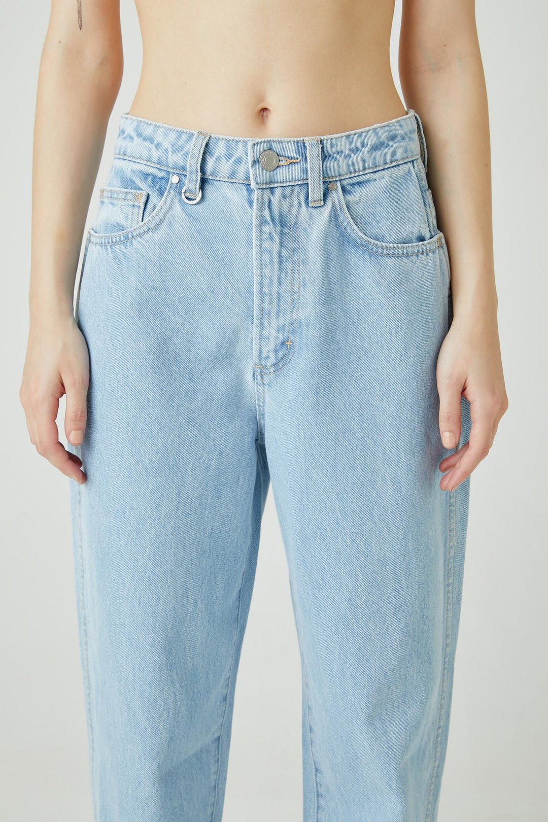 Neuw Denim Sade Baggy Jean Zero Vinyl – Birdie Blue