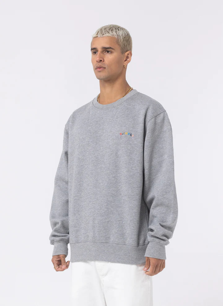 B. Nostalgic Sweatshirt - Grey melange
