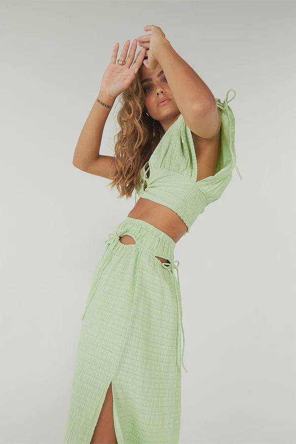 Lucid Skirt - Lime