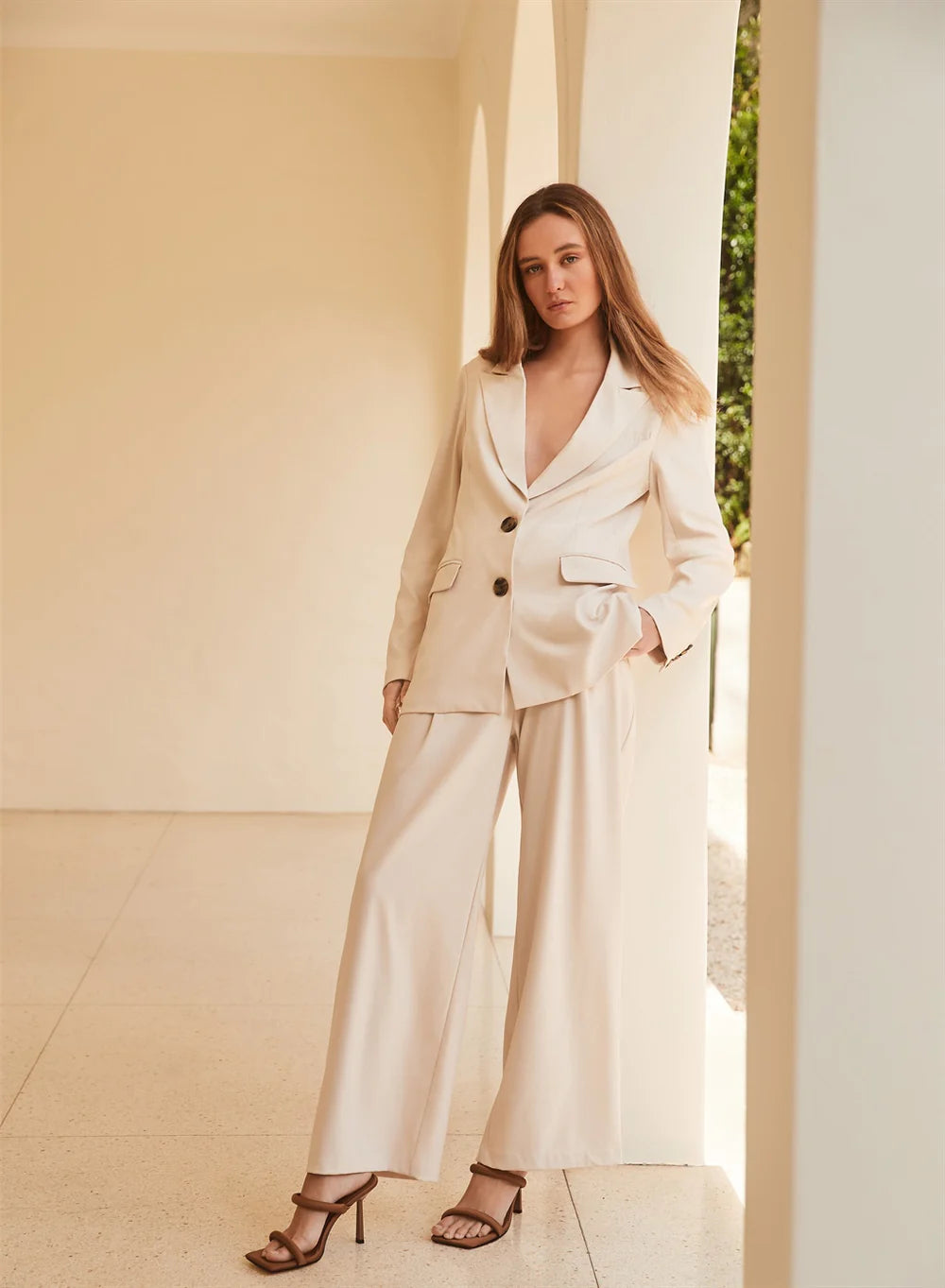 Kingsley Blazer - Ecru