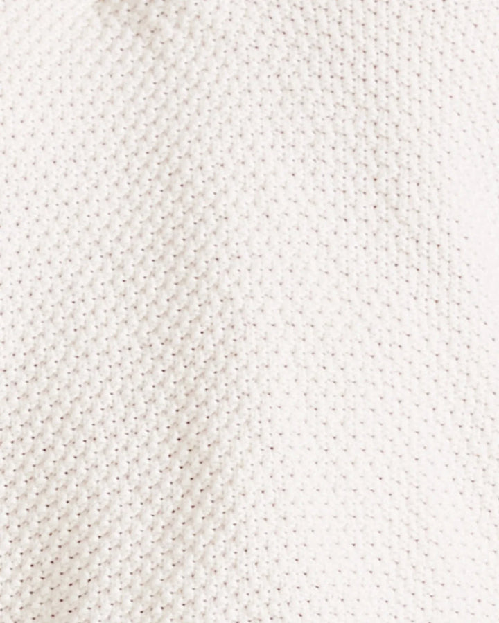 Orson Collared Jumper - White