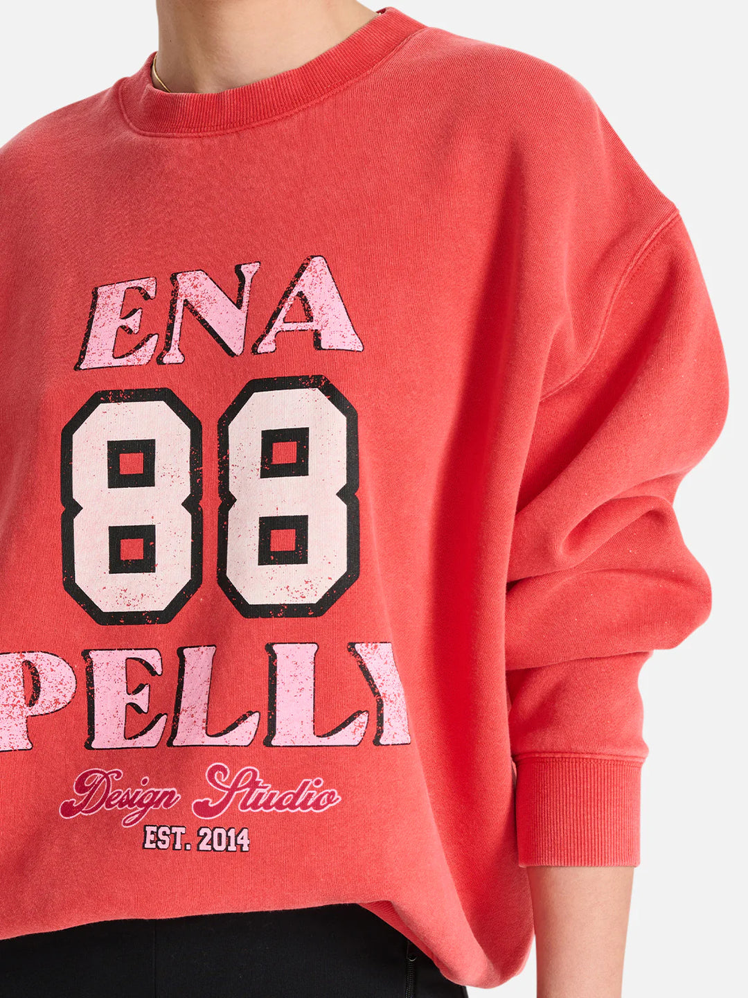 Derby Oversized Sweater - Washed Lollipop