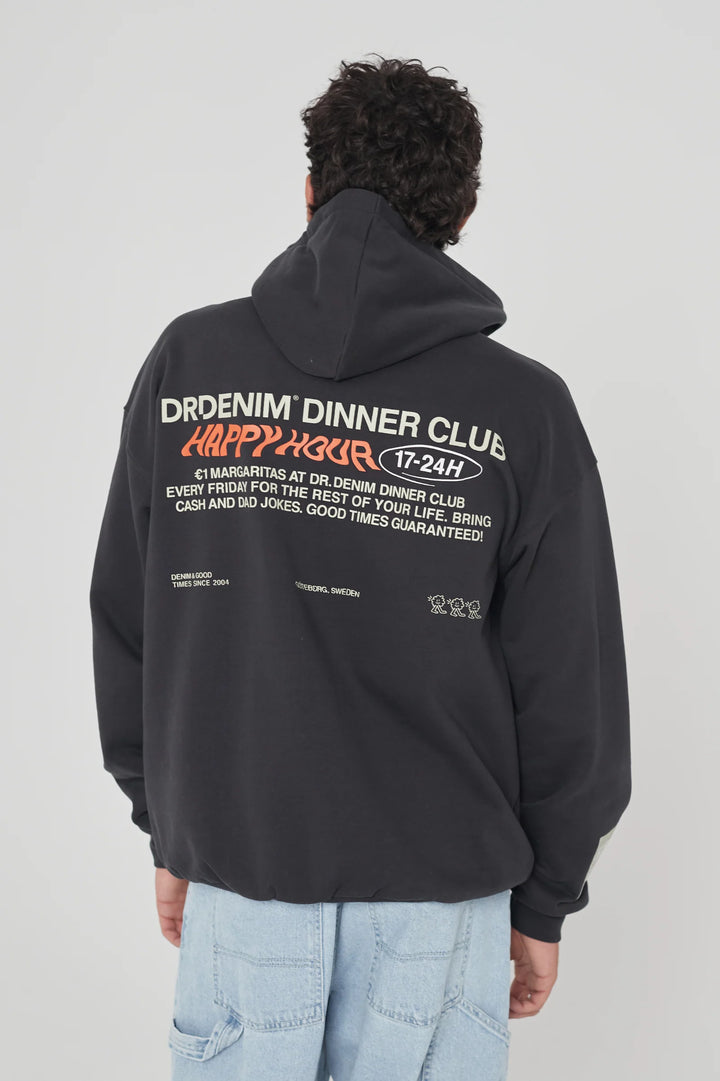 Damien Hoodie - Graphite Happy Hour