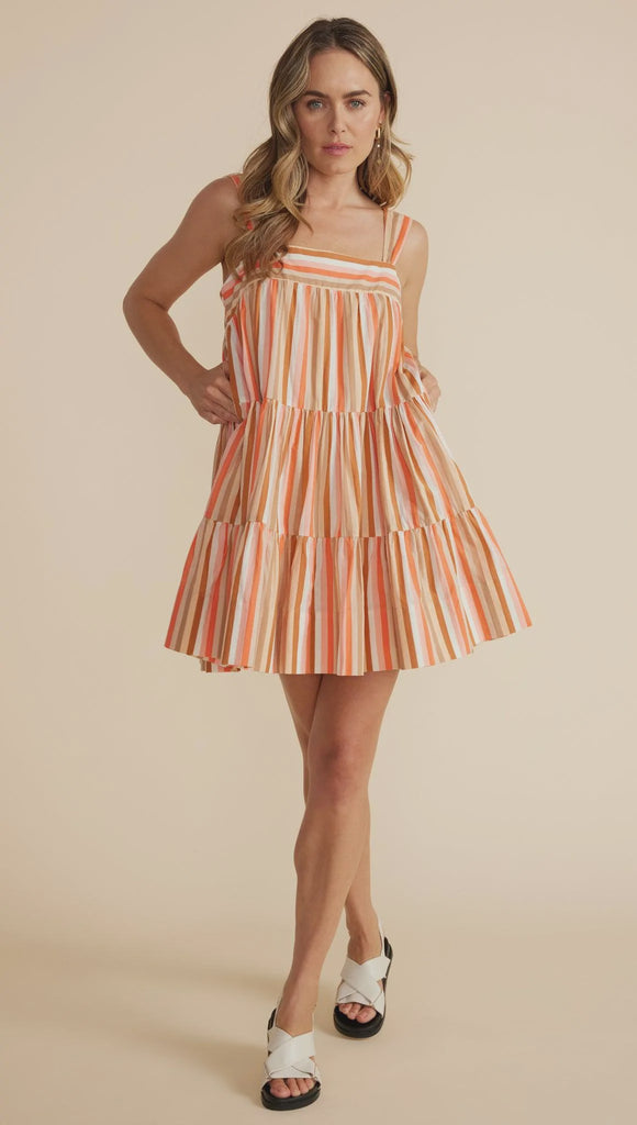 Edie Tiered Mini Dress