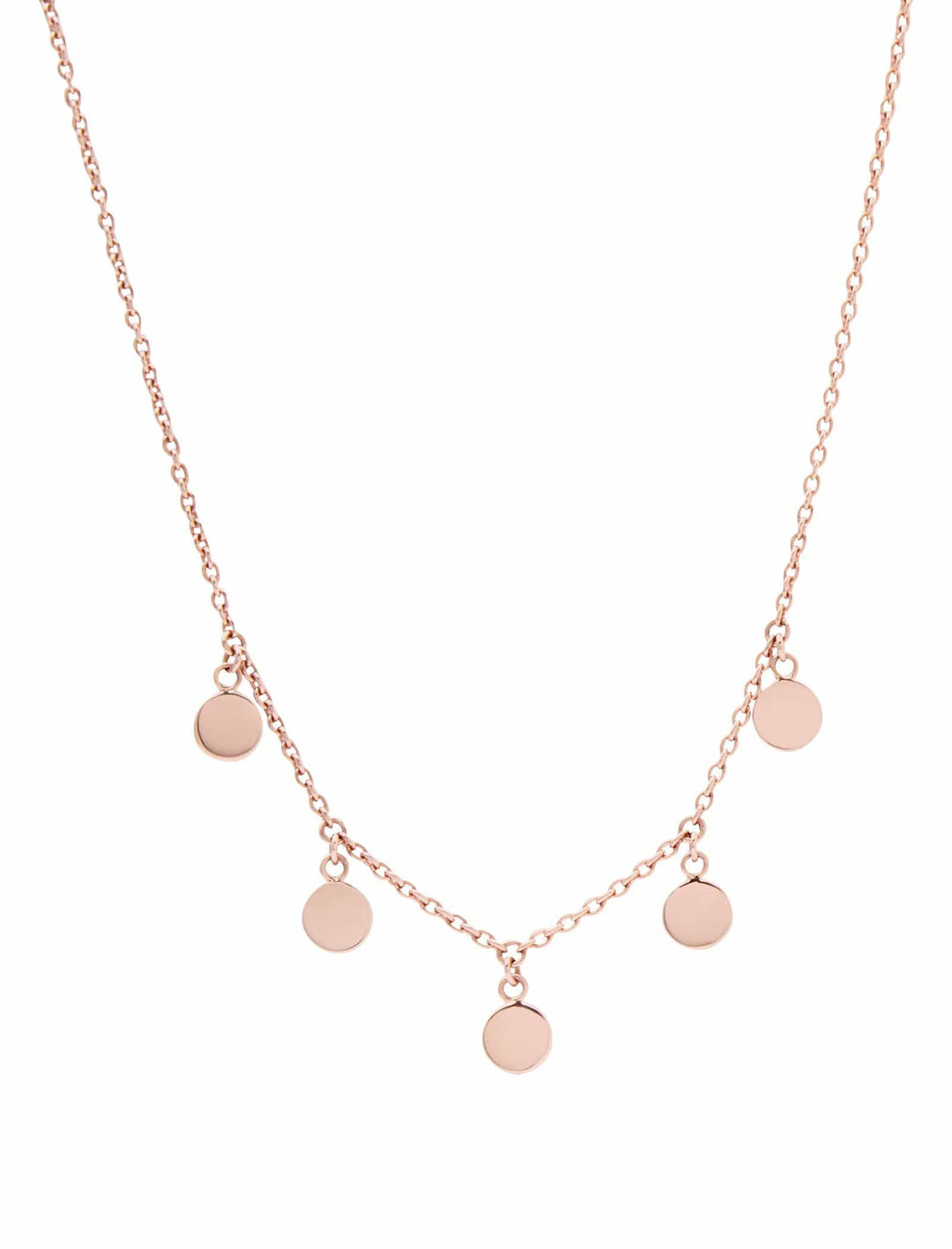 Gypsy Moon Necklace- Rose Gold