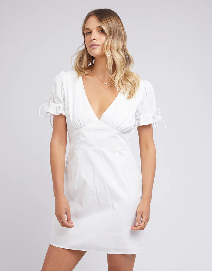 Eleanor Mini Dress - White