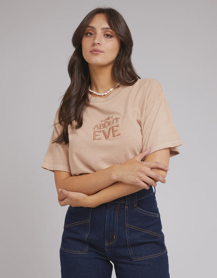 All About Eve Grounded Tee - Tan