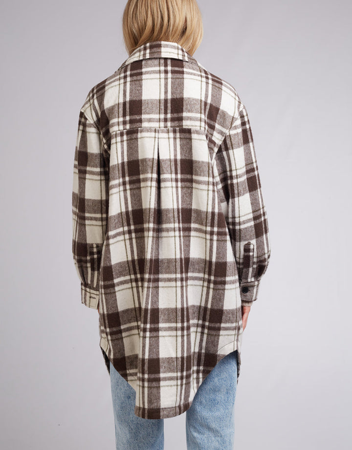 Sloane Check Shacket - Multi Coloured